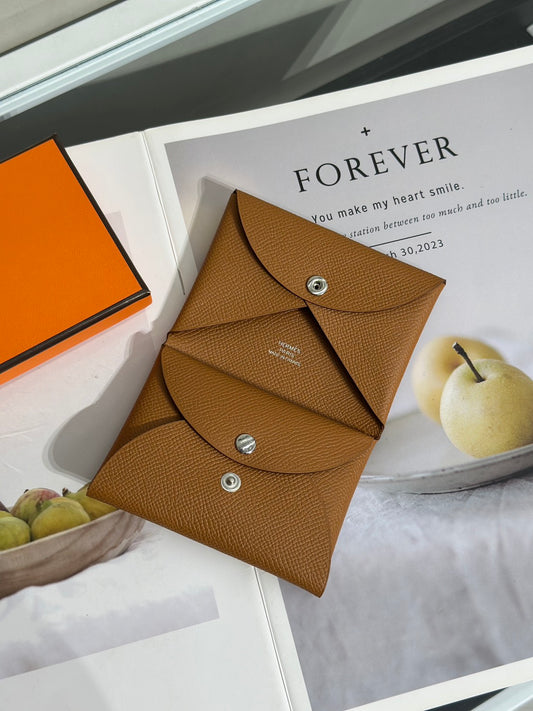 HERMES Calvi Duo - Gold 37 金棕 K