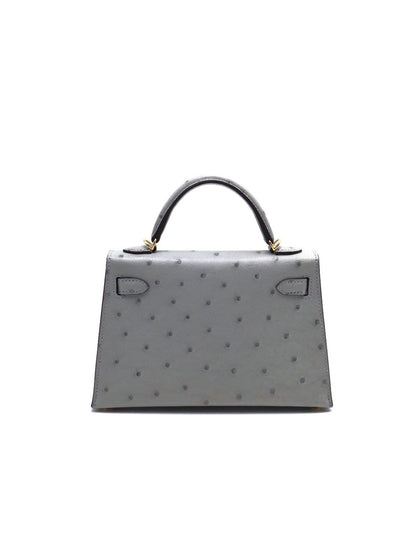 HERMES Mini kelly ll - 冰川藍金 U