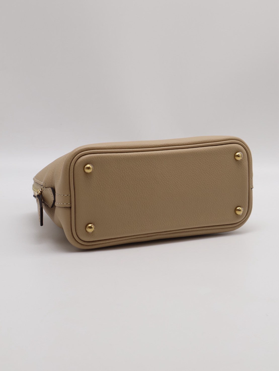 HERMES Mini bolide - 風衣灰香檳金