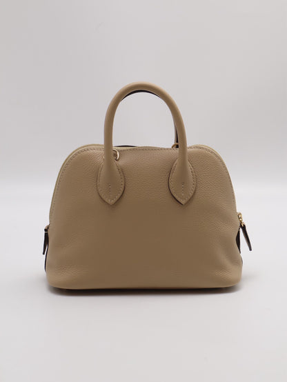 HERMES Mini bolide - 風衣灰香檳金