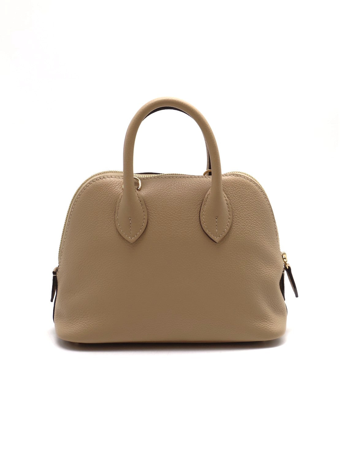 HERMES Mini bolide - 風衣灰香檳金