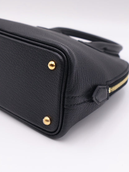 HERMES Mini Bolide - Noir 89 黑金 B