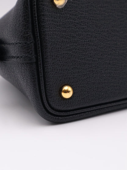 HERMES Mini Bolide - Noir 89 黑金 B