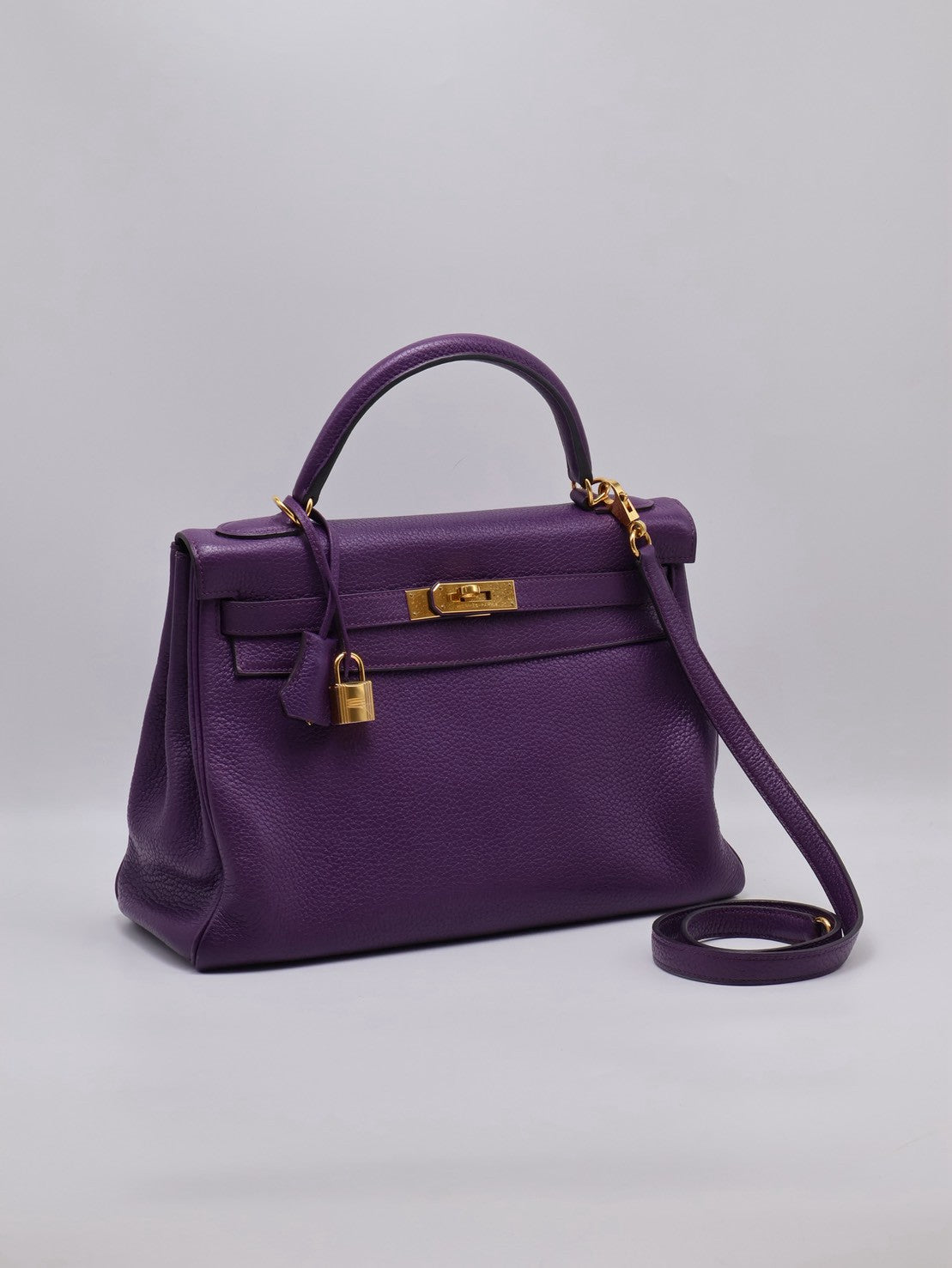 HERMES Kelly 32 - Ultraviolet 5L 極度紫金 🄿