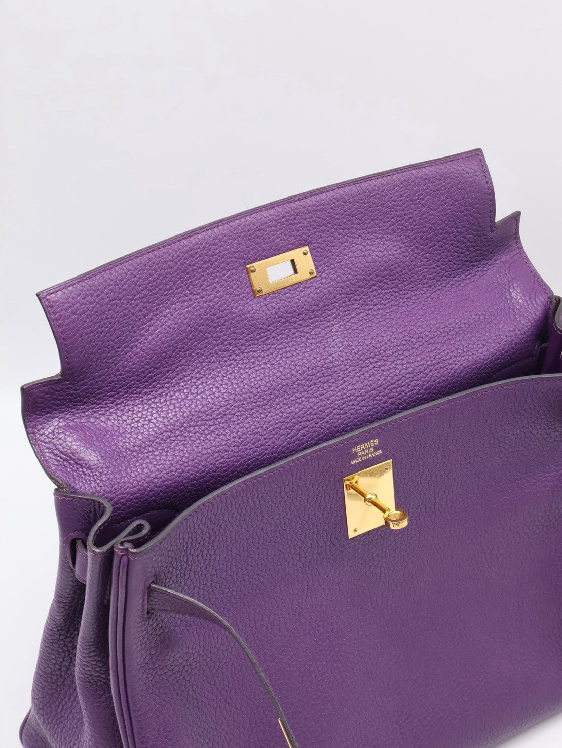 HERMES Kelly 32 - Ultraviolet 5L 極度紫金 🄿