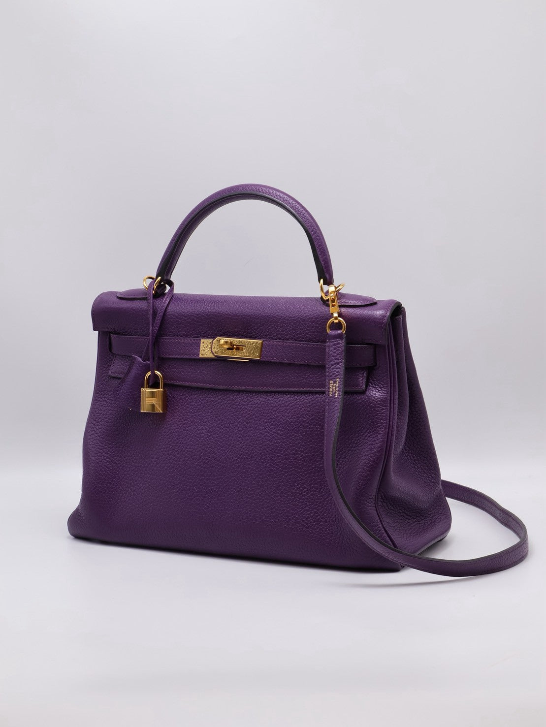 HERMES Kelly 32 - Ultraviolet 5L 極度紫金 🄿