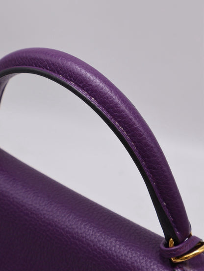 HERMES Kelly 32 - Ultraviolet 5L 極度紫金 🄿