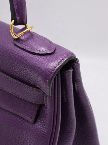 HERMES Kelly 32 - Ultraviolet 5L 極度紫金 🄿
