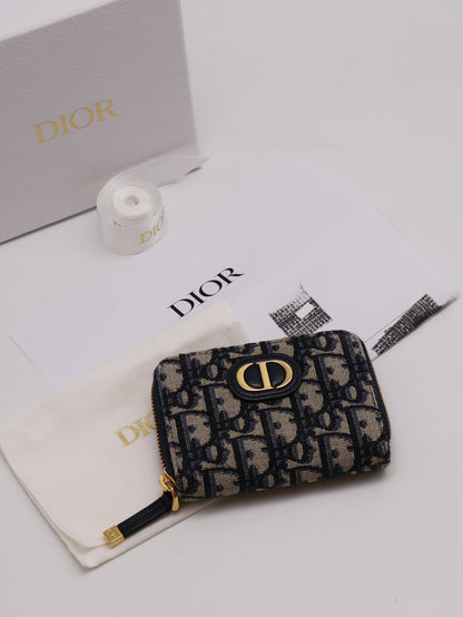 DIOR 30 Montaigne拉鍊零錢包
