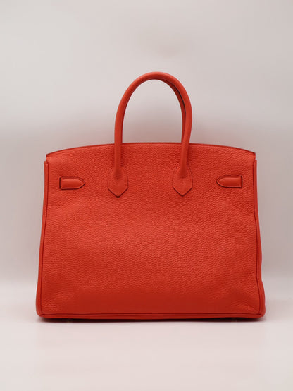 HERMES Birkin 35 - Rouge Tomate S5 番茄紅金 🅀