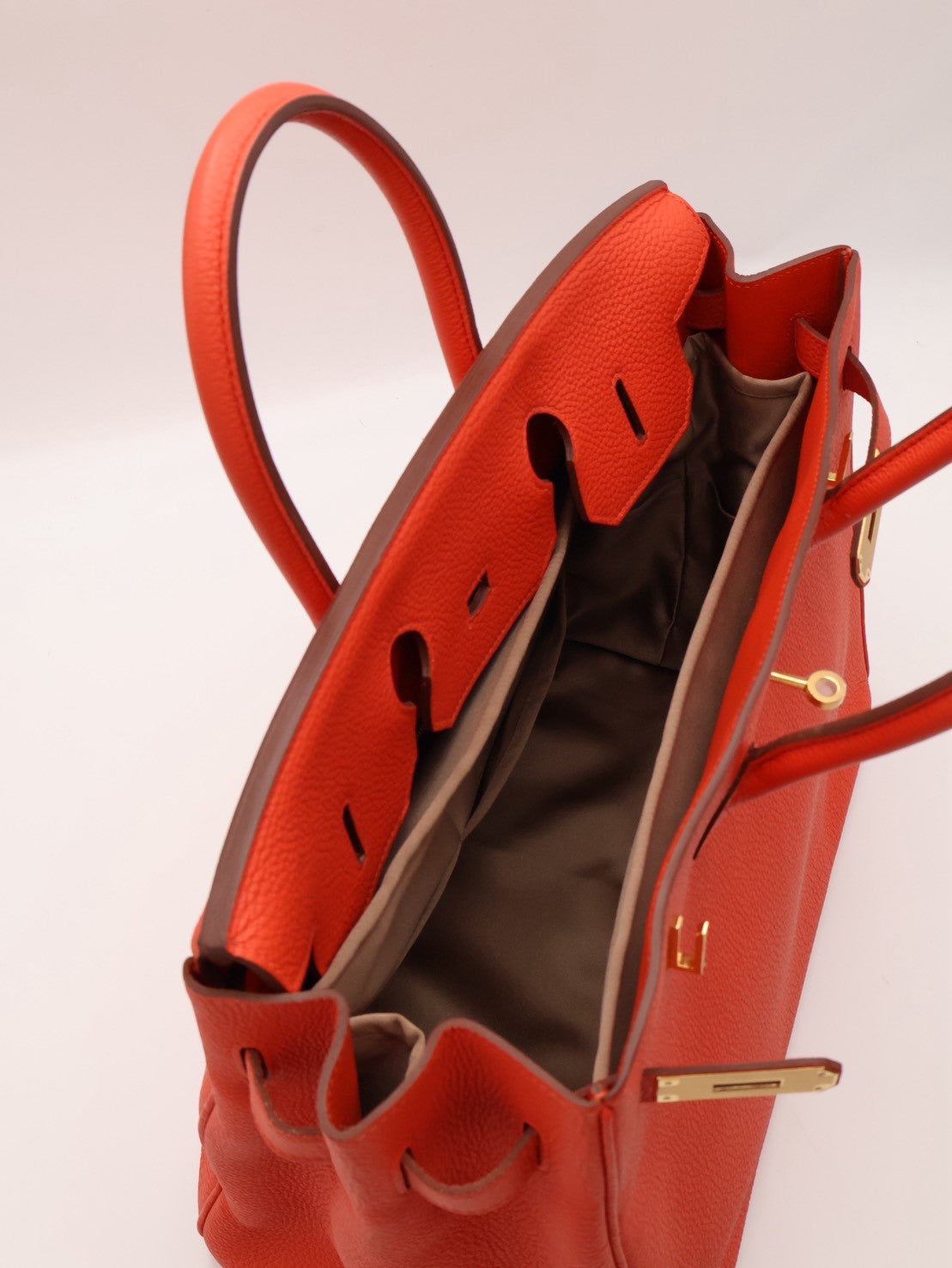 HERMES Birkin 35 - Rouge Tomate S5 番茄紅金 🅀