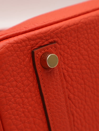 HERMES Birkin 35 - Rouge Tomate S5 番茄紅金 🅀