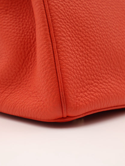 HERMES Birkin 35 - Rouge Tomate S5 番茄紅金 🅀
