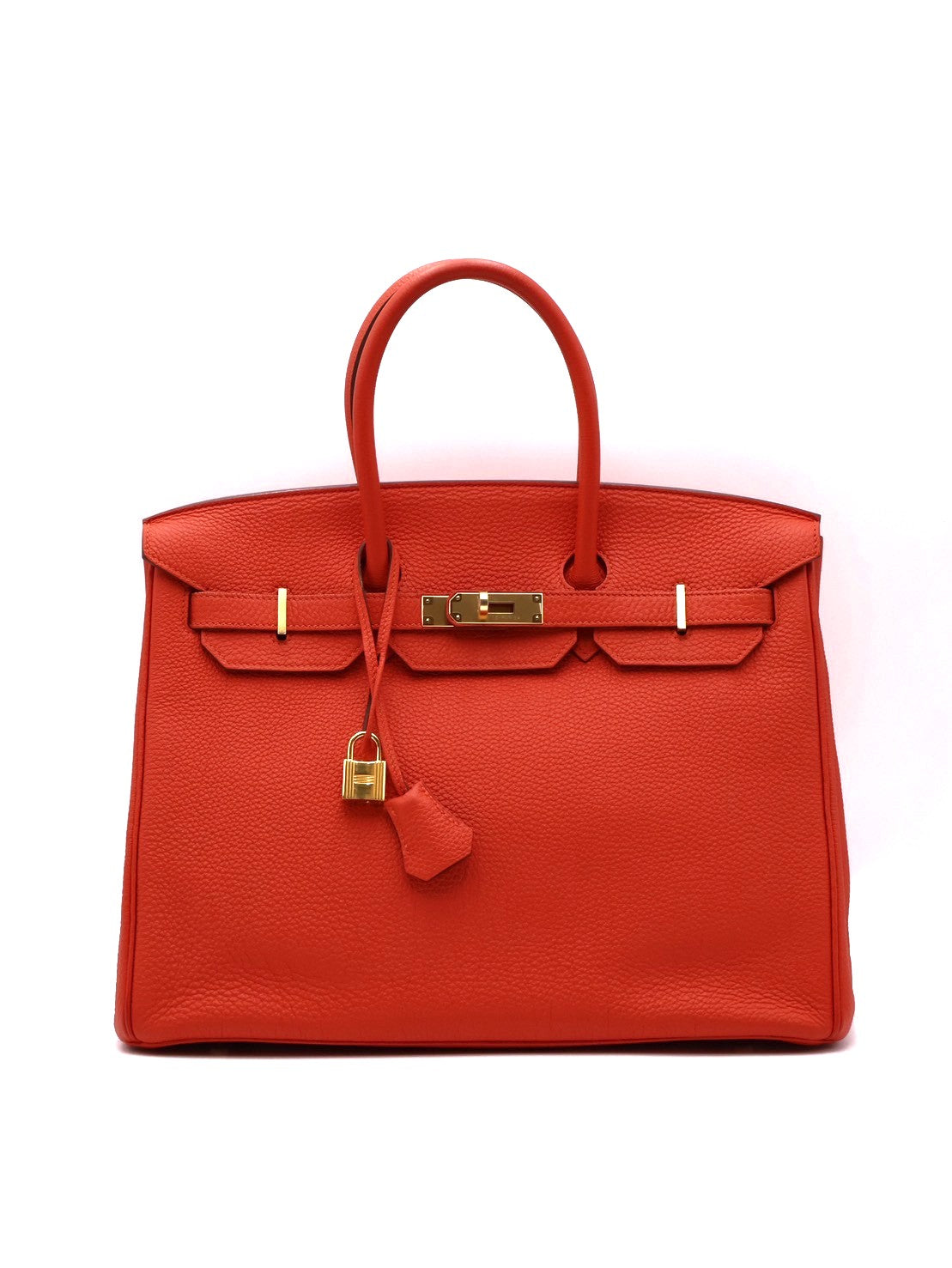 HERMES Birkin 35 - Rouge Tomate S5 番茄紅金 🅀