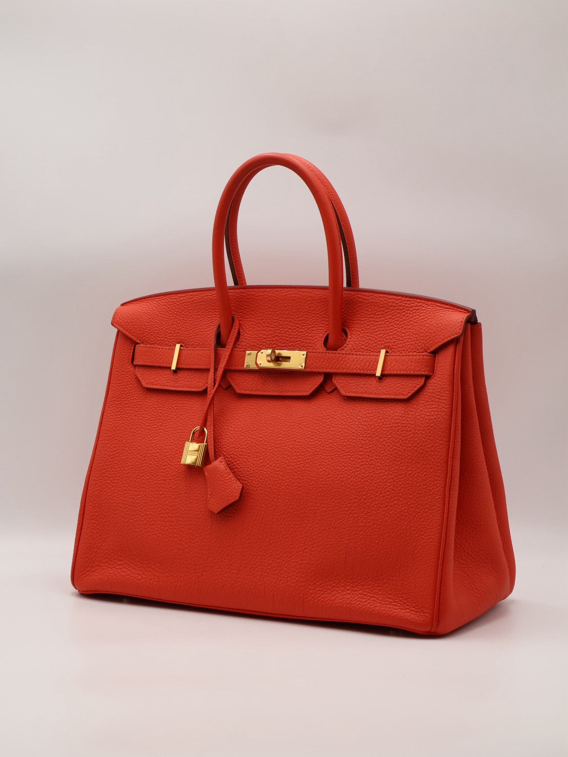 HERMES Birkin 35 - Rouge Tomate S5 番茄紅金 🅀
