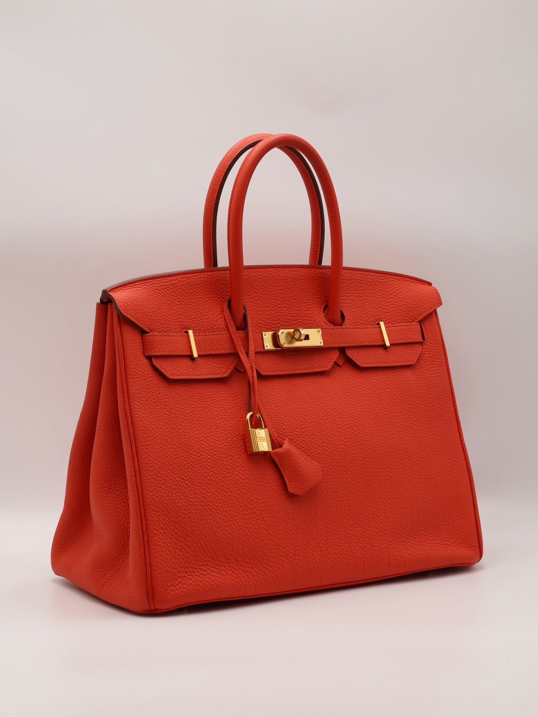 HERMES Birkin 35 - Rouge Tomate S5 番茄紅金 🅀