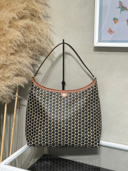 MOYNAT Hobo單肩包 - 棕