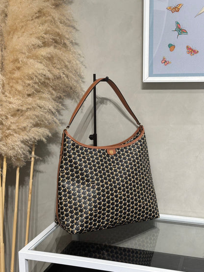 MOYNAT Hobo單肩包 - 棕