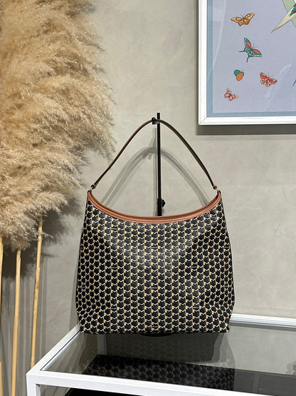 MOYNAT Hobo單肩包 - 棕