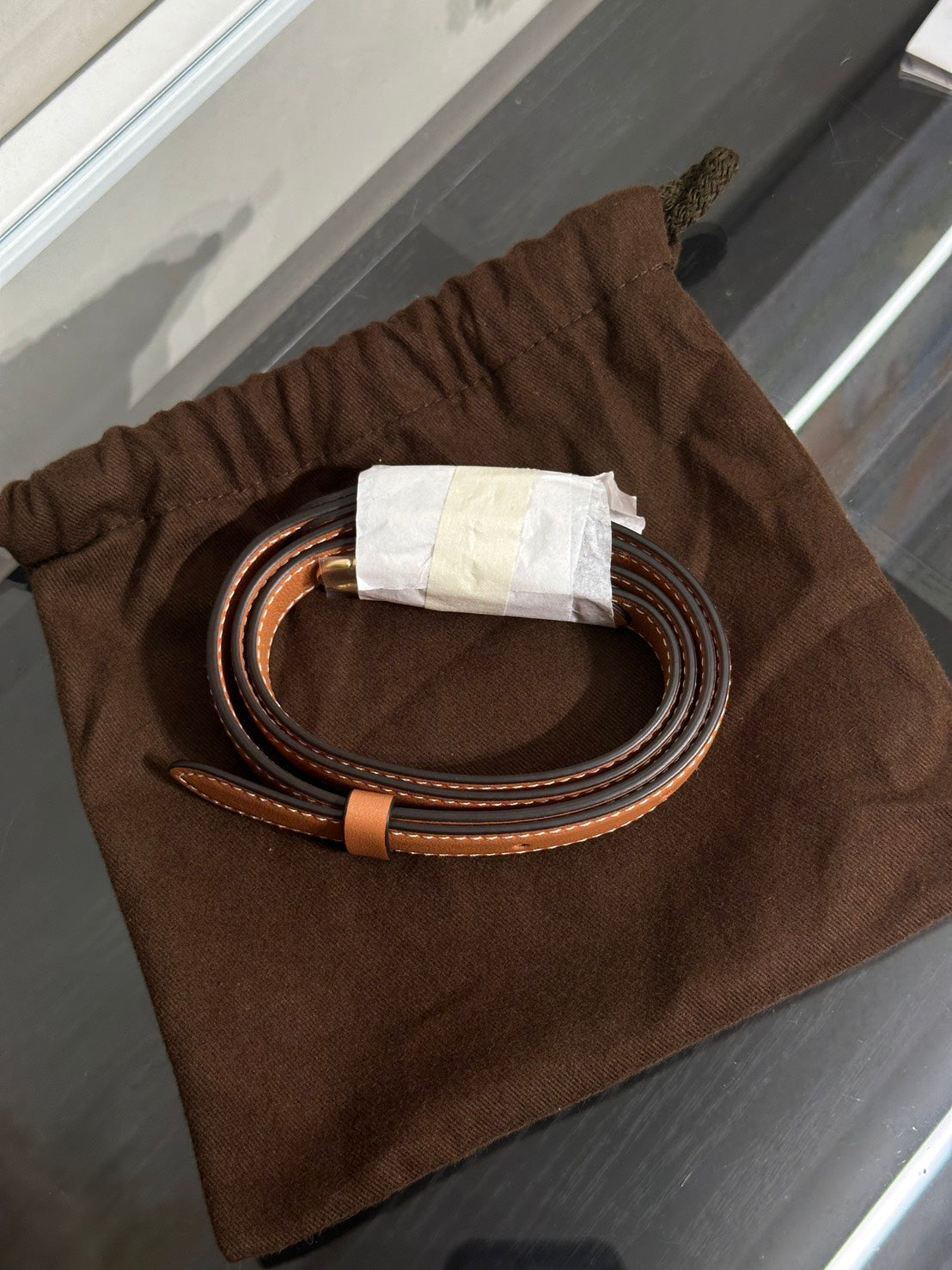MOYNAT Hobo單肩包 - 棕
