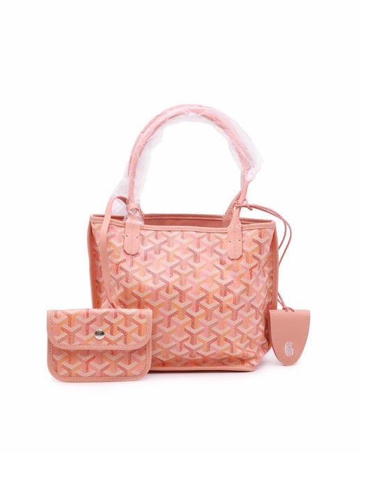 GOYARD 2026限定Anjou Mini Tote - 粉紅