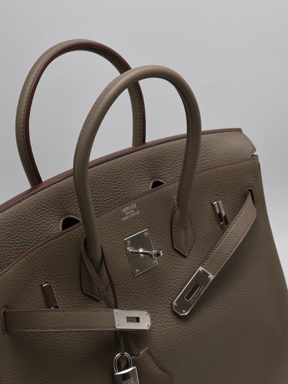 HERMES Birkin 35 - 錫器灰銀 🅀