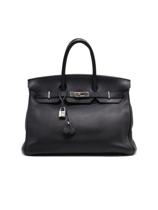 HERMES Birkin 35 - 黑銀 🄶