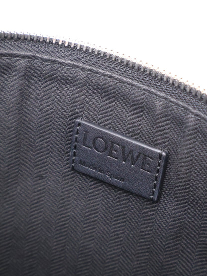 LOEWE 經典小牛皮Hammock Hobo - 黑