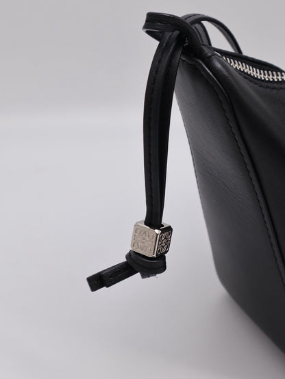 LOEWE 經典小牛皮Hammock Hobo - 黑