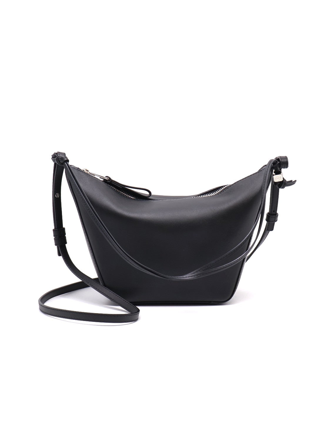 LOEWE 經典小牛皮Hammock Hobo - 黑