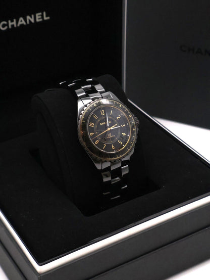CHANEL J12 Calibre 12.1型機芯限量腕錶 - 黑金38mm