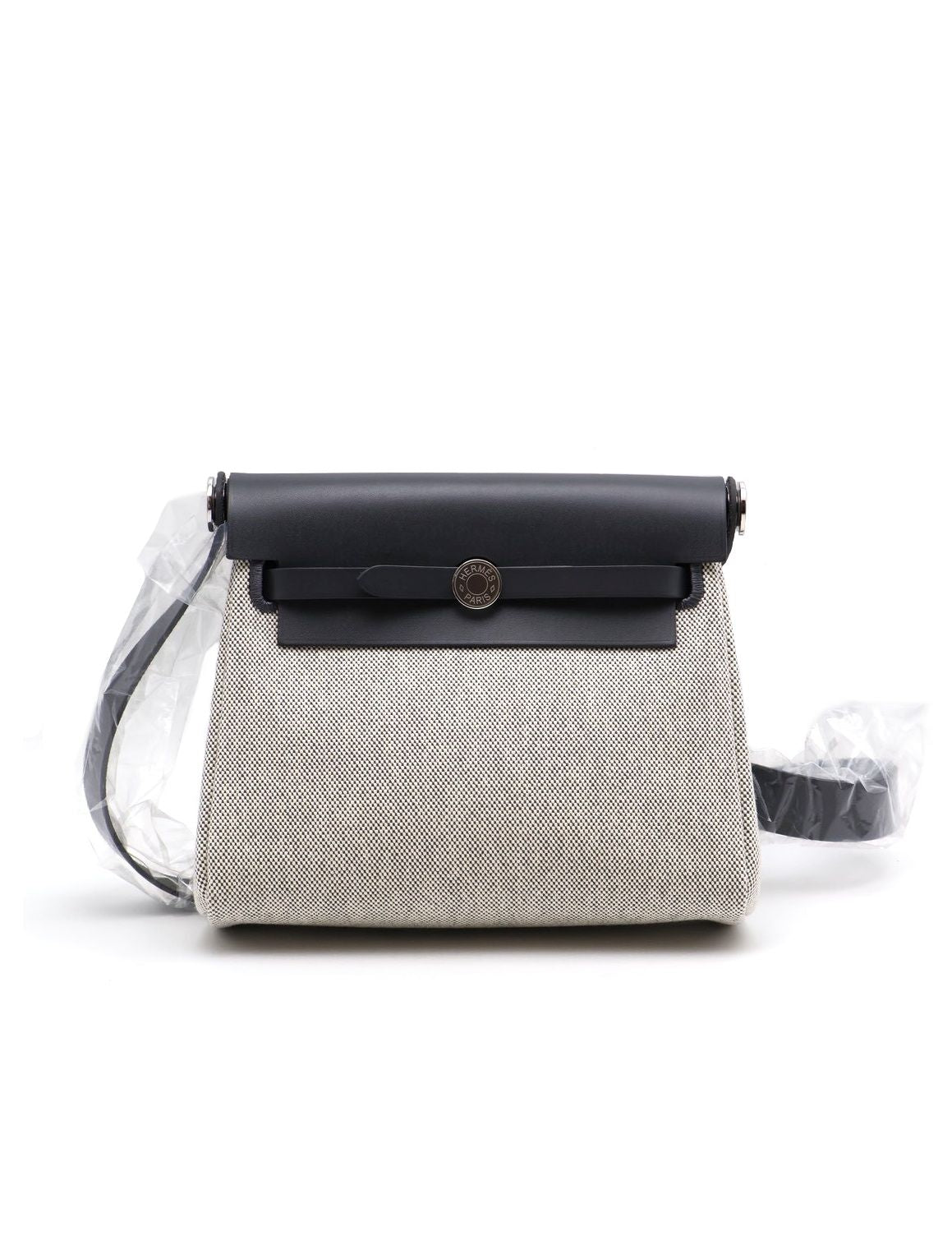 HERMES Herbag Zip 20 - Ardoise 85 石板灰銀