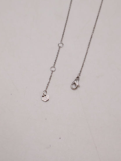 CHAUMET Bee de Chaumet 18K白金鑽石項鍊