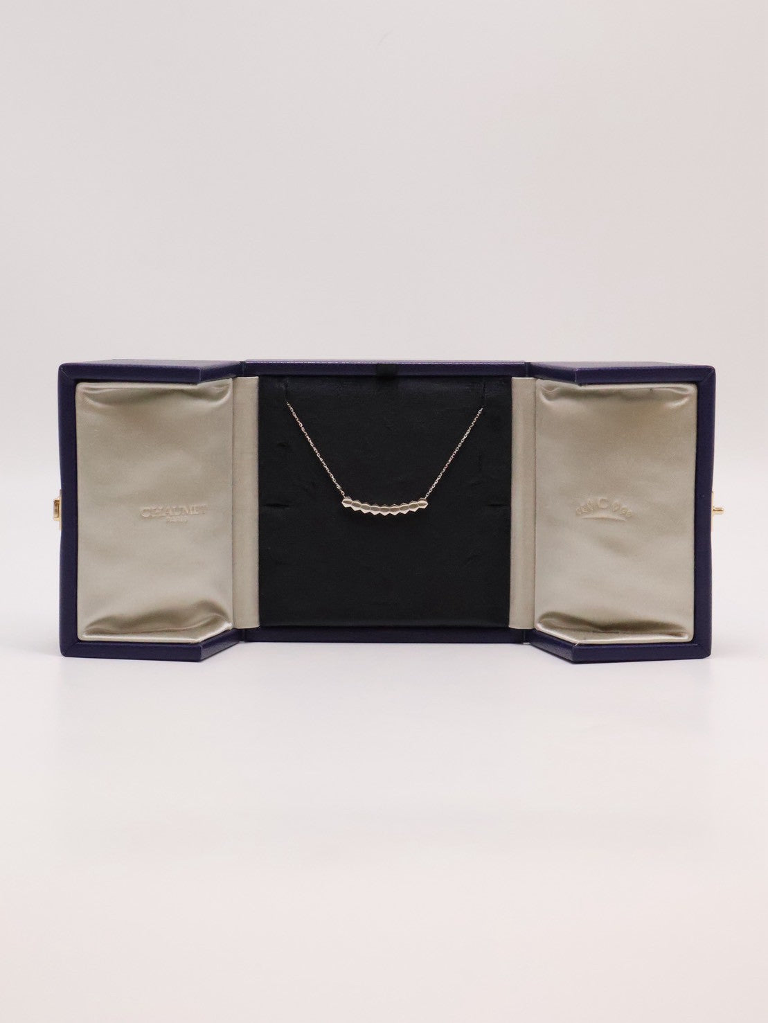 CHAUMET Bee de Chaumet 18K白金鑽石項鍊