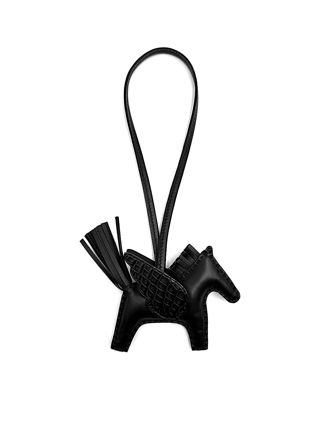HERMES Rodeo pegase鱷魚皮小飛馬 - Noir 89 黑