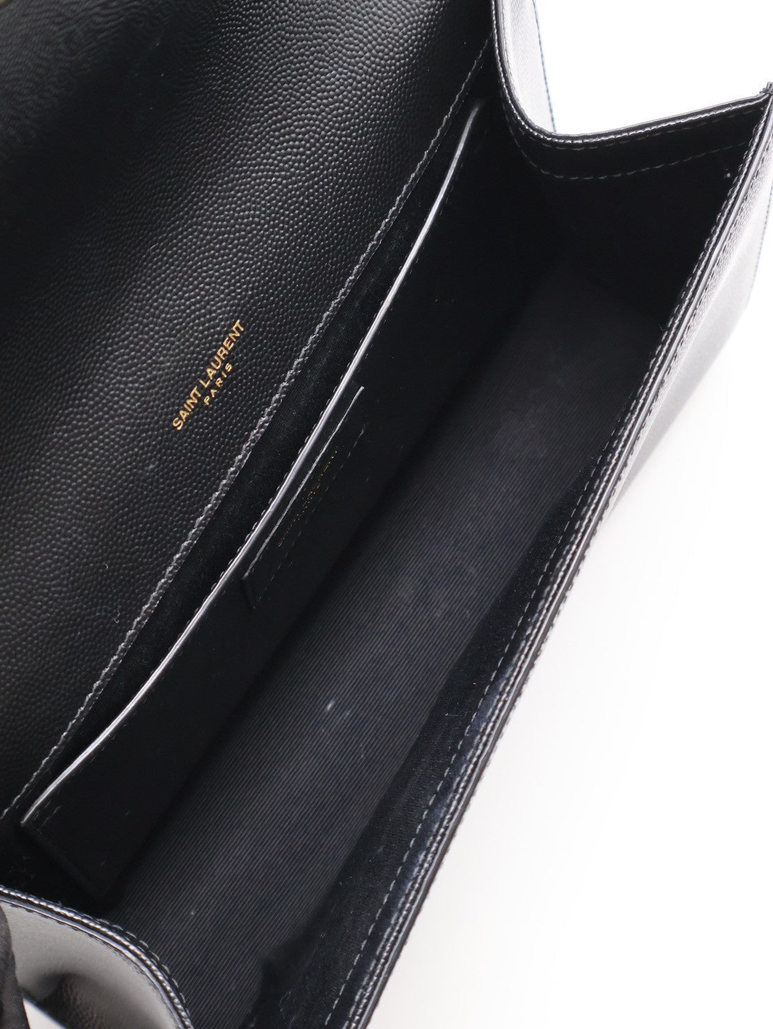 YSL Kate 鍊帶斜背包 - 黑金