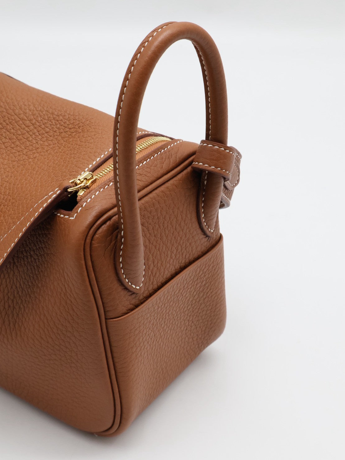 HERMES Mini Lindy - Gold 37 金棕金 U