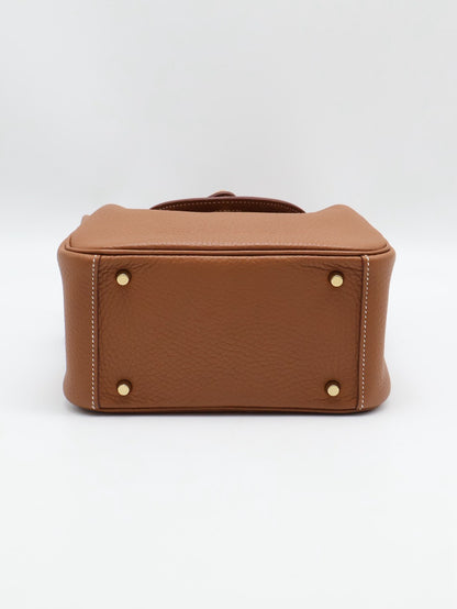 HERMES Mini Lindy - Gold 37 金棕金 U