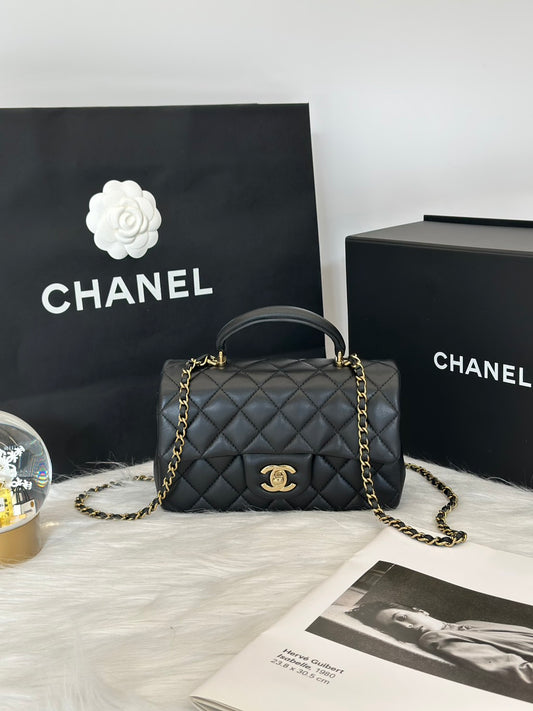 CHANEL Handle mini CF20 - 黑金