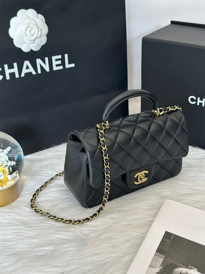CHANEL Handle mini CF20 - 黑金