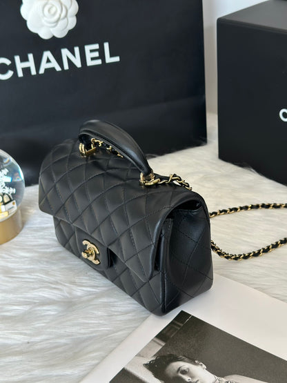 CHANEL Handle mini CF20 - 黑金
