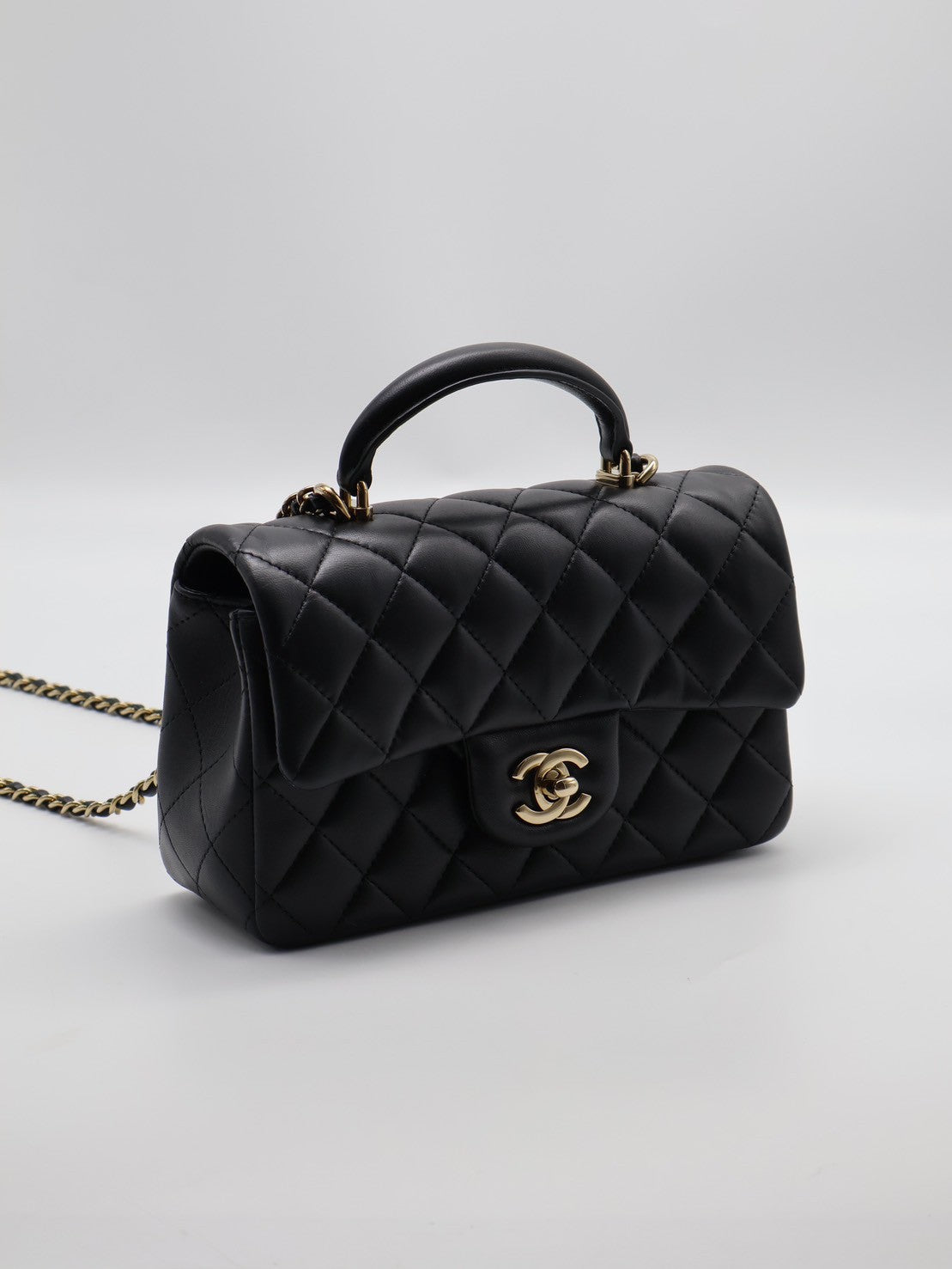 CHANEL Handle Mini CF20 - 黑金