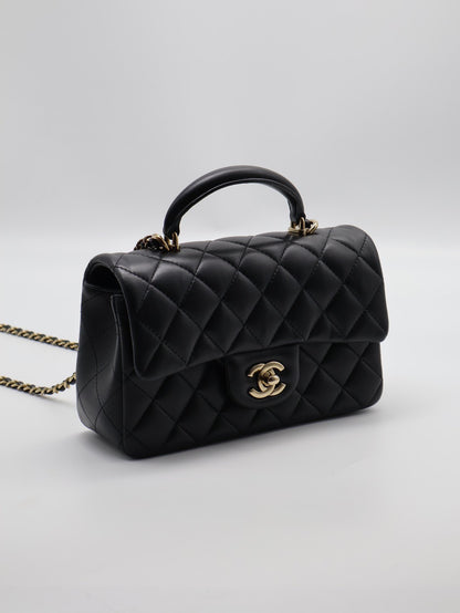 CHANEL Handle Mini CF20 - 黑金