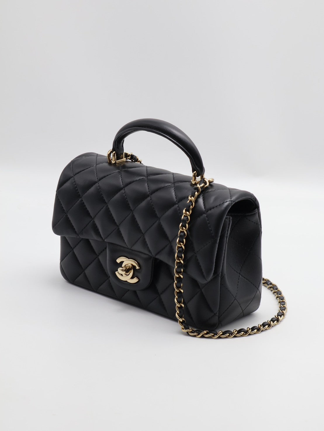 CHANEL Handle Mini CF20 - 黑金