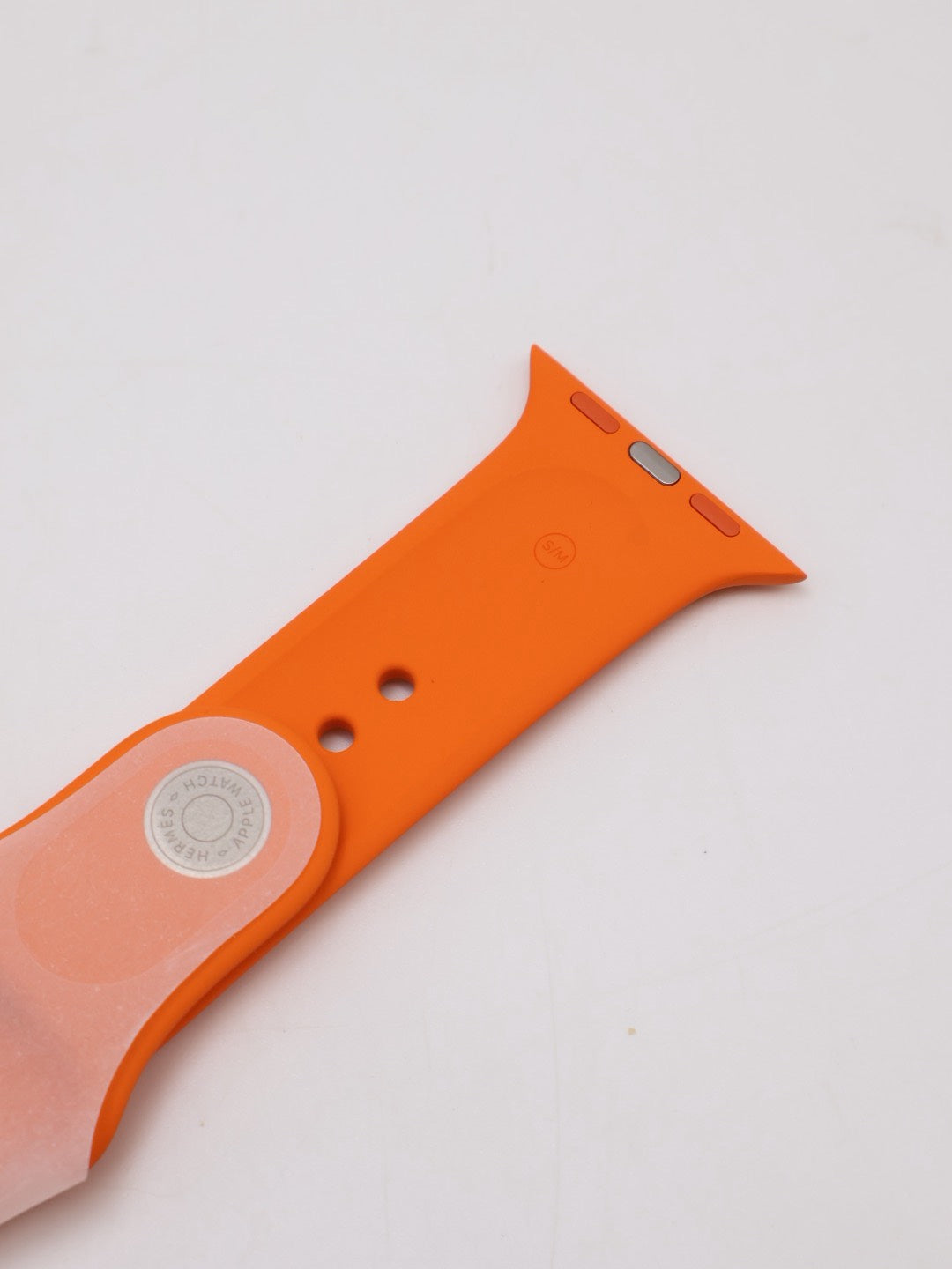 HERMES Apple Watch 11 - 46 鈦金屬+黑白編織錶帶