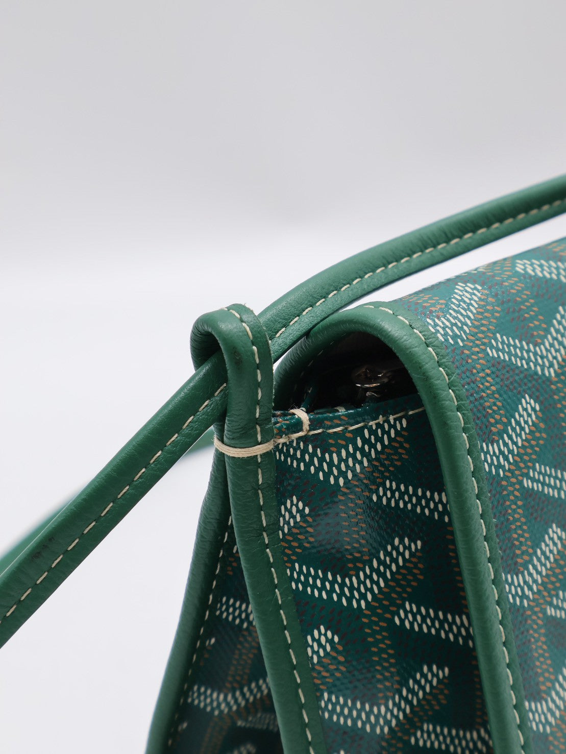 GOYARD Plumet 信封小包 - 綠