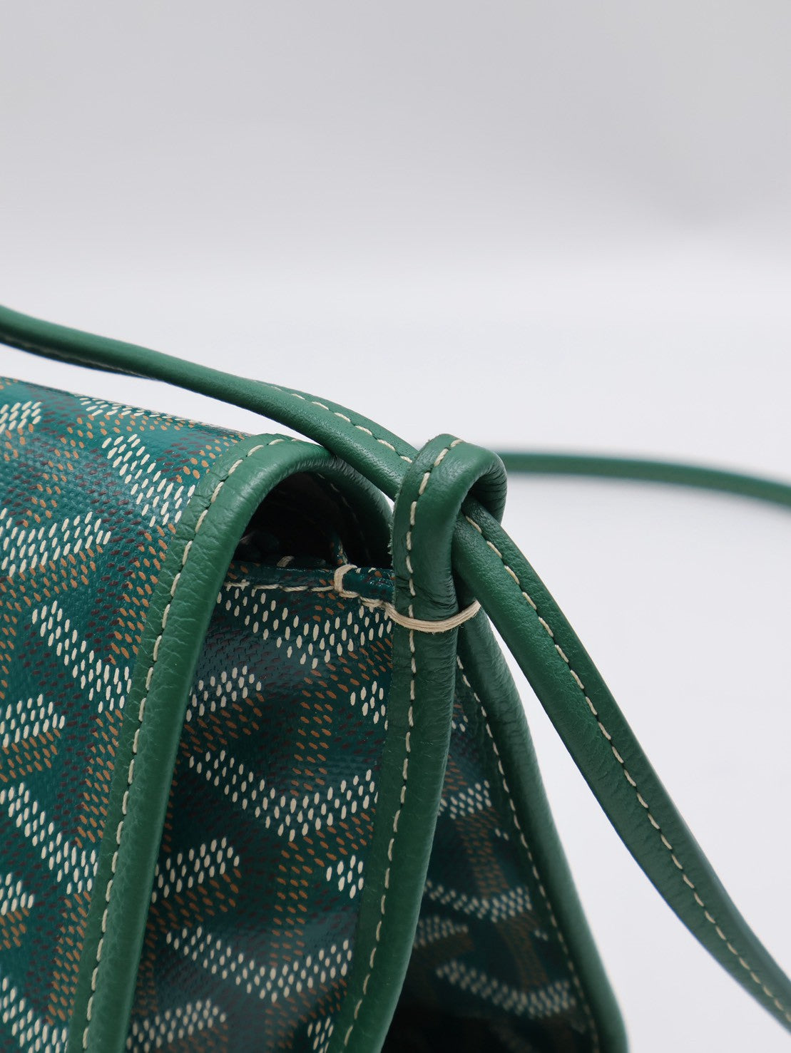GOYARD Plumet 信封小包 - 綠