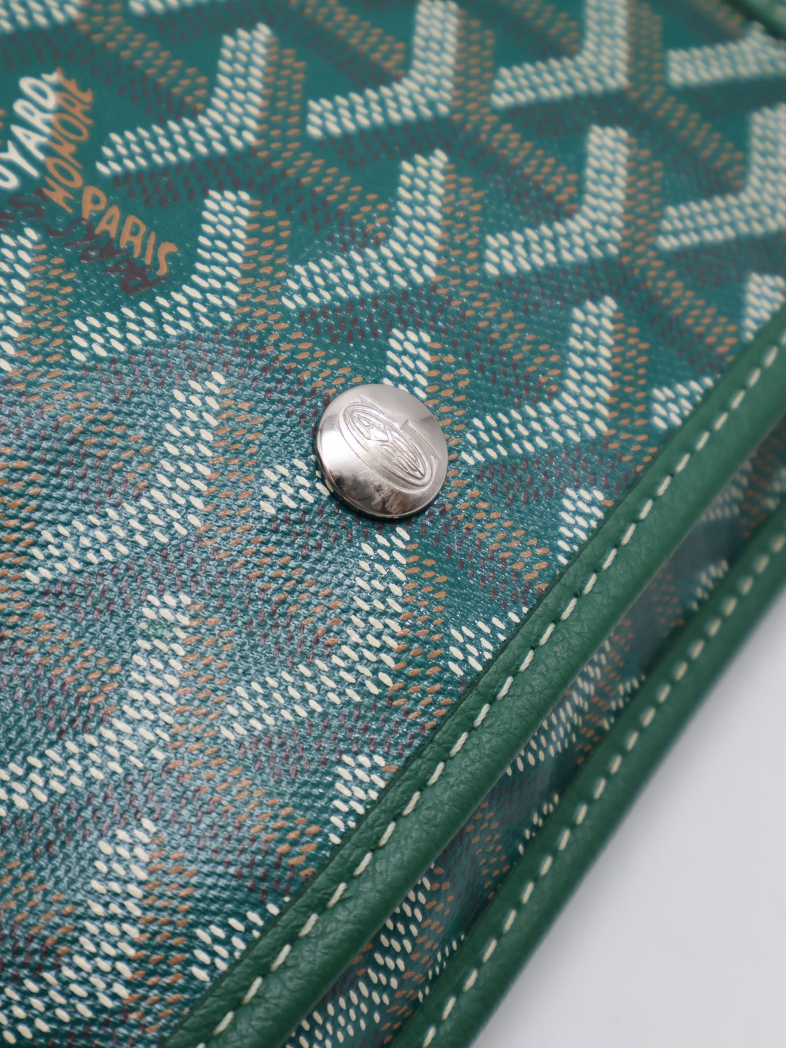 GOYARD Plumet 信封小包 - 綠
