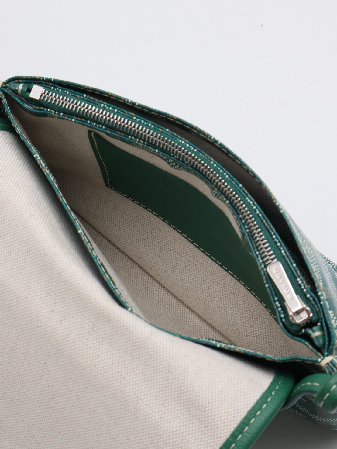 GOYARD Plumet 信封小包 - 綠