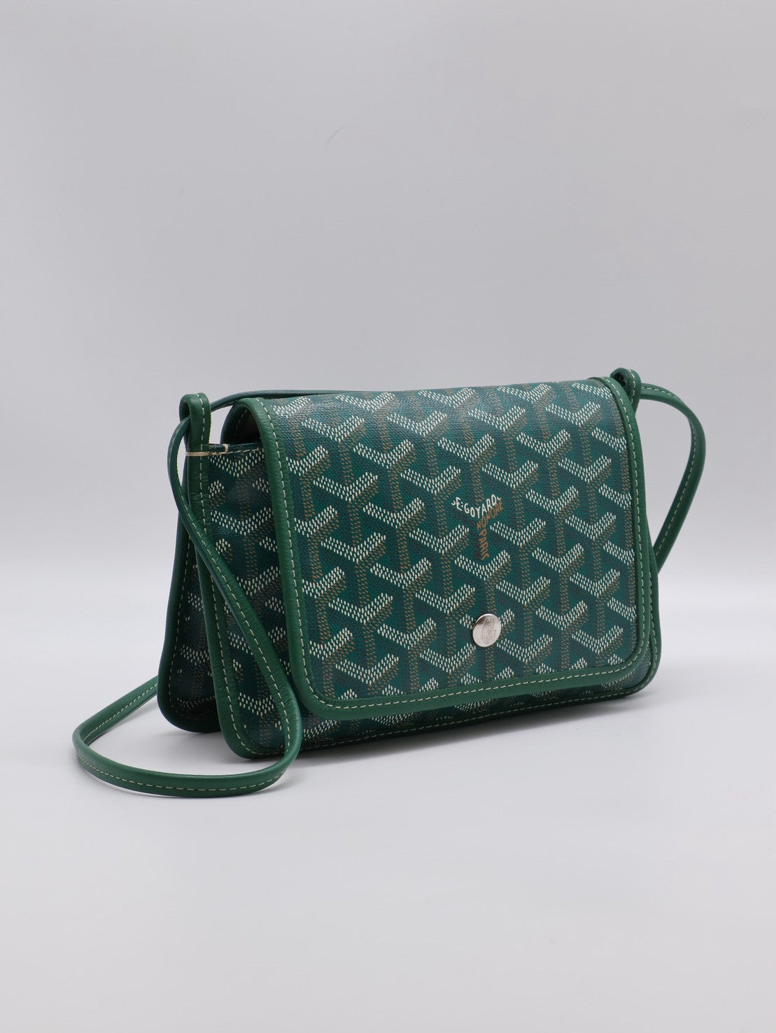 GOYARD Plumet 信封小包 - 綠